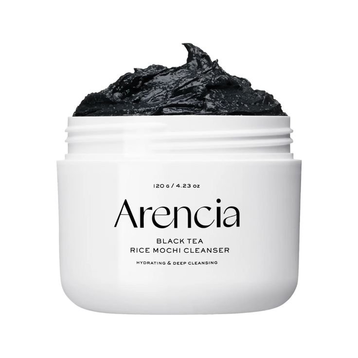 Arencia - Black Tea Rice Mochi Cleanser - 120g